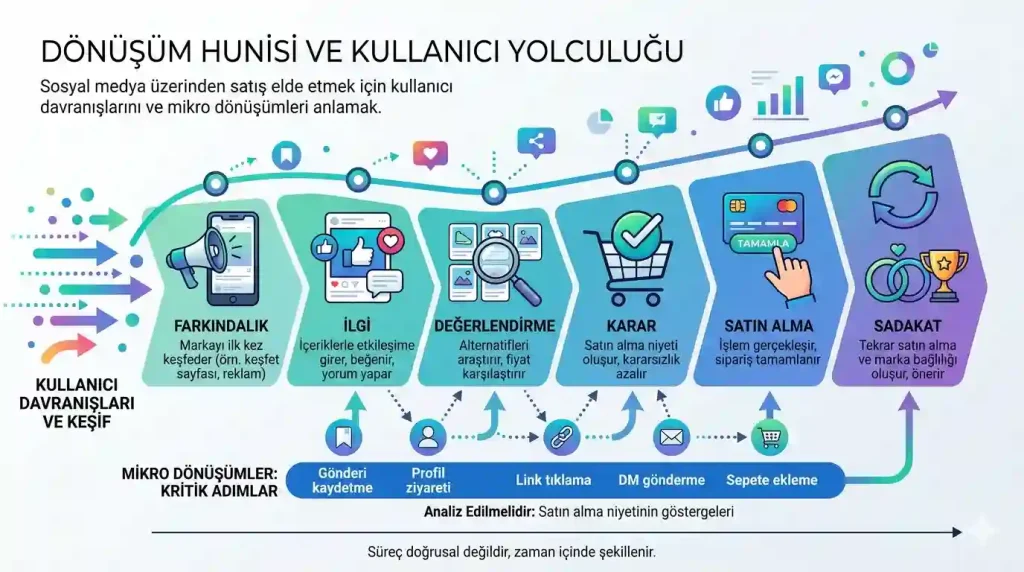 Dönüşüm Hunisi ve Kullanıcı Yolculuğu