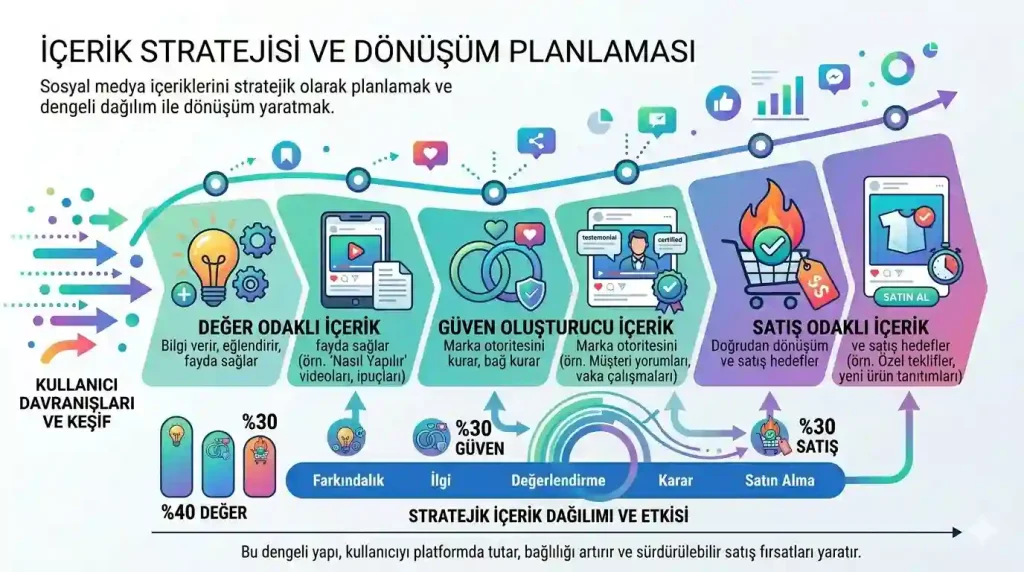 İçerik Stratejisi ve Dönüşüm Planlaması