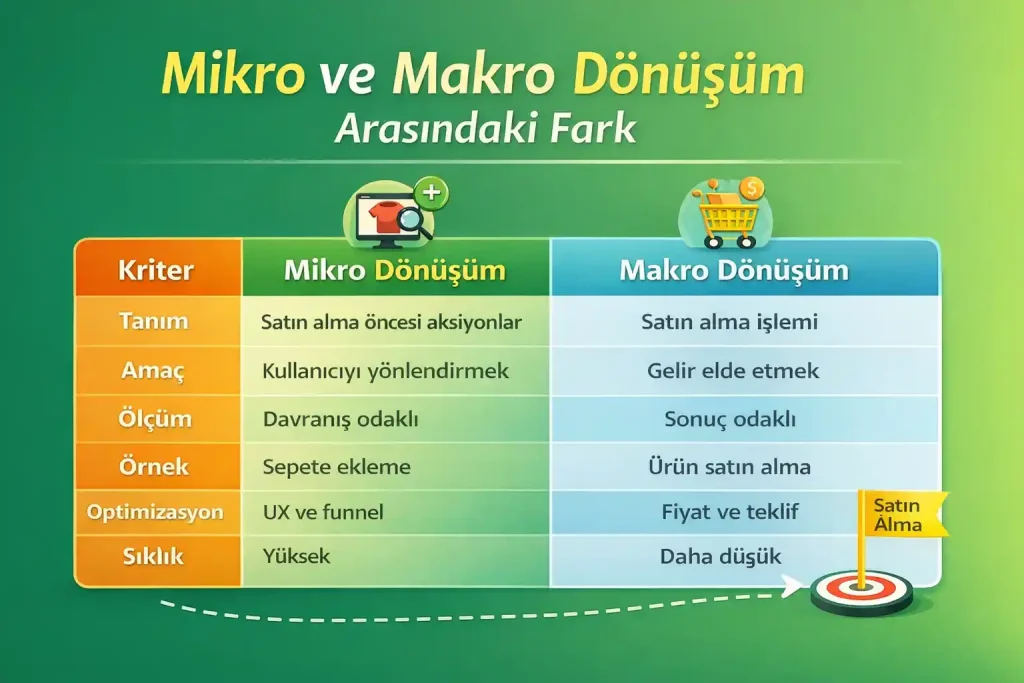 Mikro ve Makro Dönüşüm Arasındaki Fark