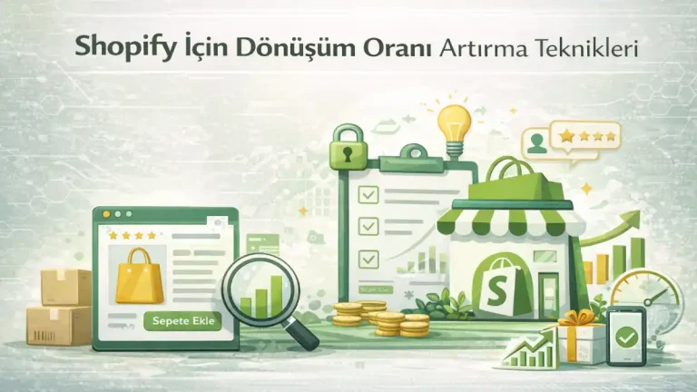 Shopify Dönüşüm Oranı Artırma Teknikleri
