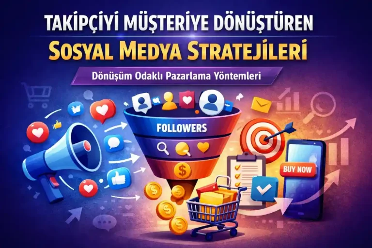 Takipçiyi Müşteriye Dönüştüren Sosyal Medya Stratejileri