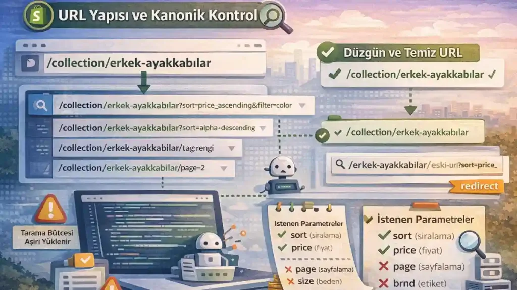 URL Yapısı ve Kanonik Kontrol