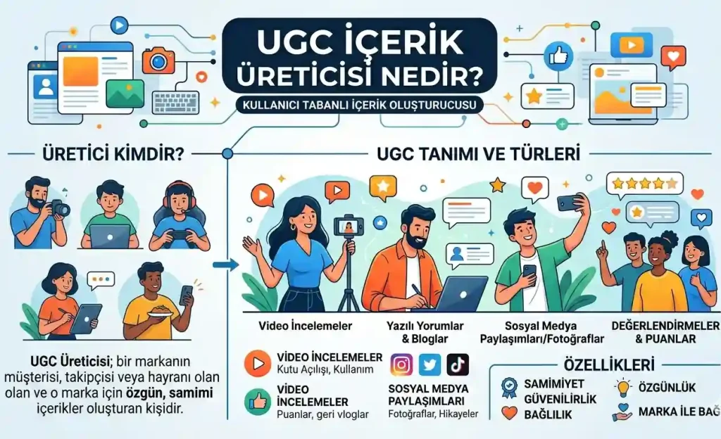 UGC İçerik Üreticisi Nedir?
