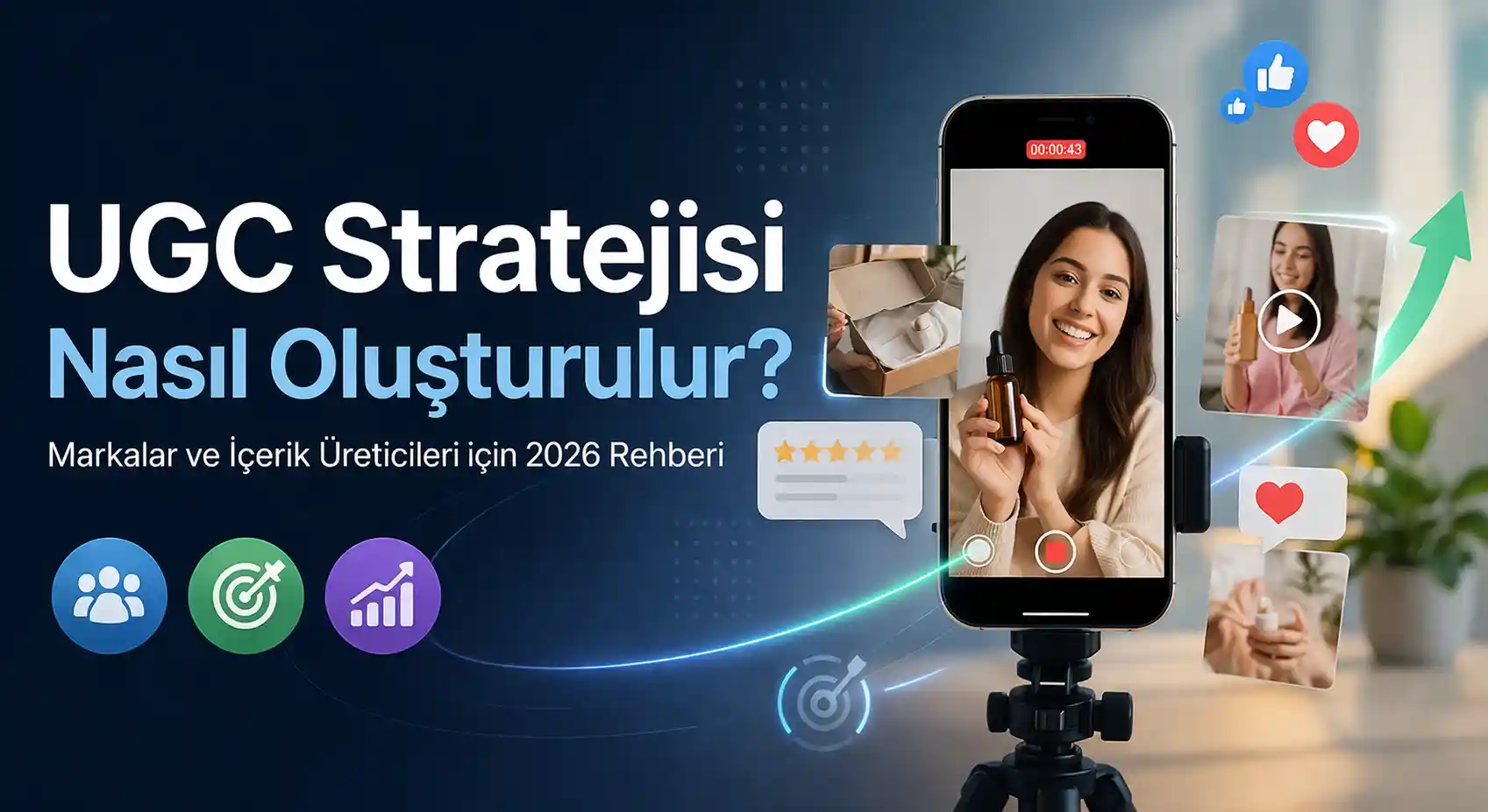UGC stratejisi ve içerik üretimi