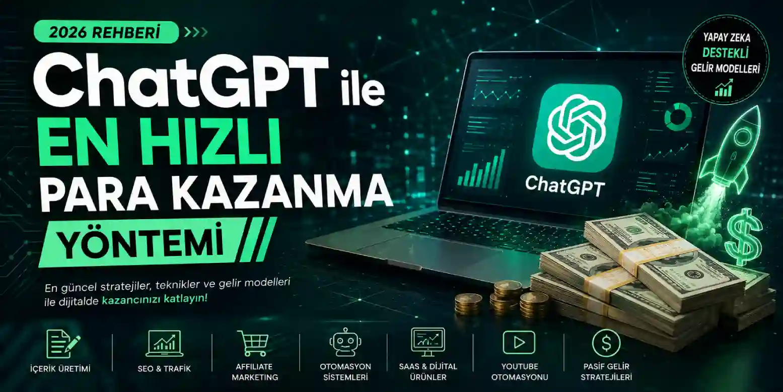 ChatGPT ile En Hızlı Para Kazanma