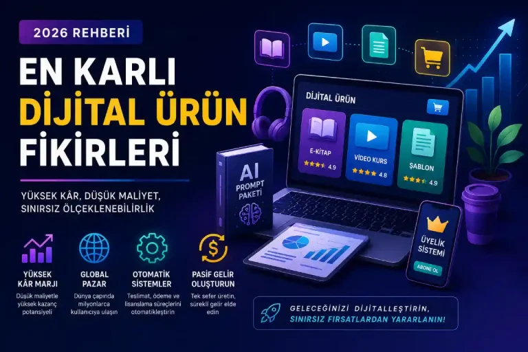 En Karlı Dijital Ürün Fikirleri