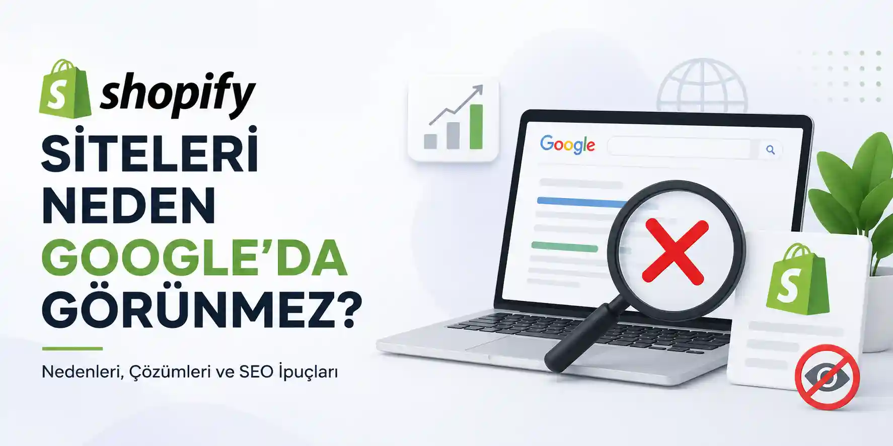 Google’da Çıkmayan Shopify Sitesi