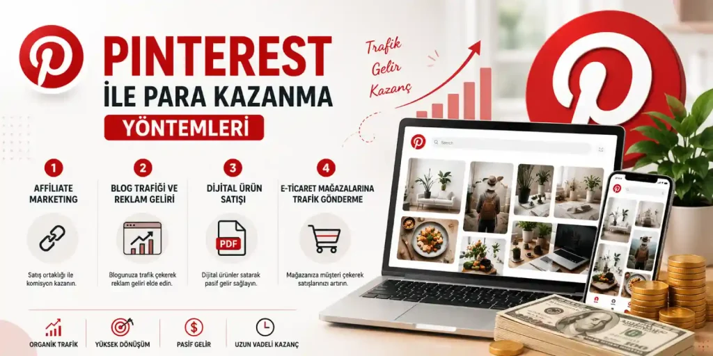 Pinterest ile Para Kazanma Yöntemleri