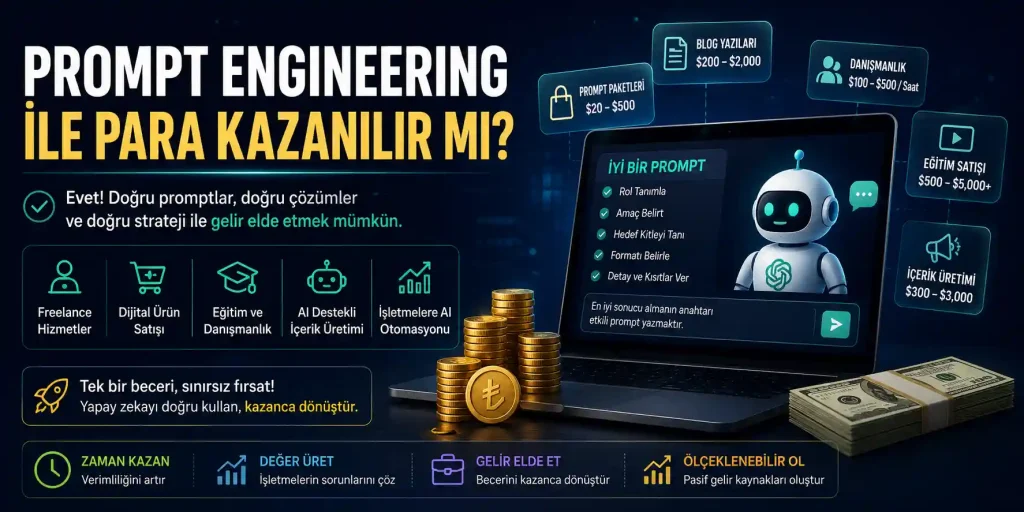 Prompt Engineering ile Para Kazanılır mı?
