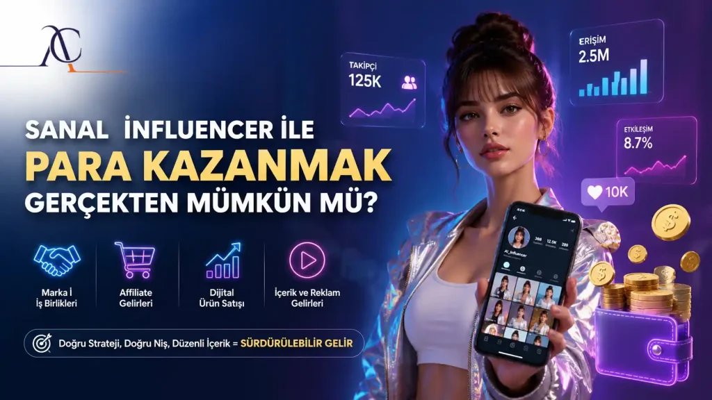 Sanal Influencer ile Para Kazanmak Gerçekten Mümkün mü?