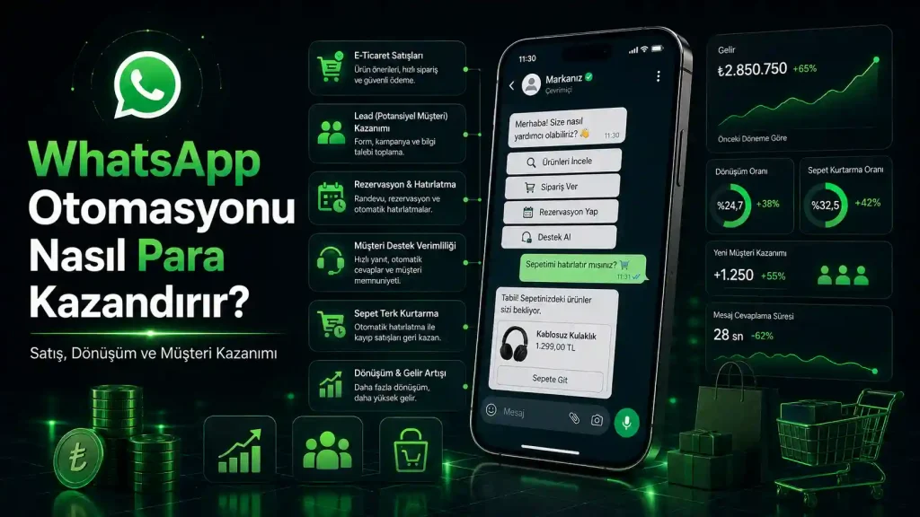 WhatsApp Otomasyon Sistemi Nasıl Para Kazandırır?