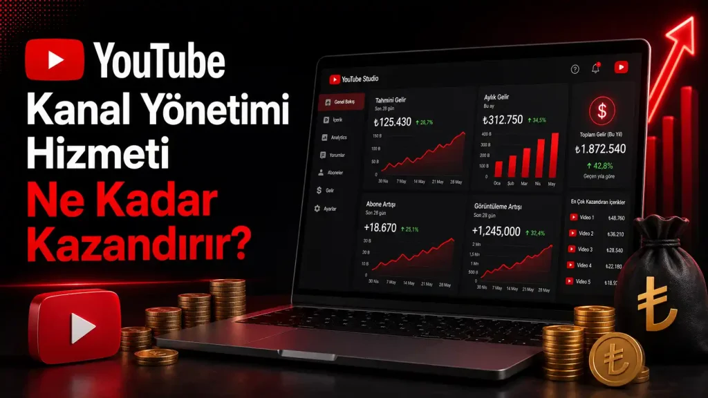 YouTube Kanal Yönetimi Hizmeti Ne Kadar Kazandırır?