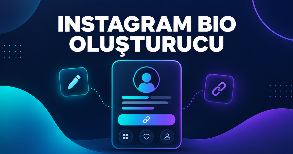Emojili Instagram bio oluşturucu ve biyografi yazma aracı